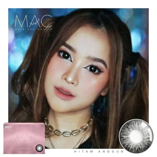 Softlens MAC by Exoticon Free Lencase / softlen Mata Aku Cantik READY ONLY NORMAL