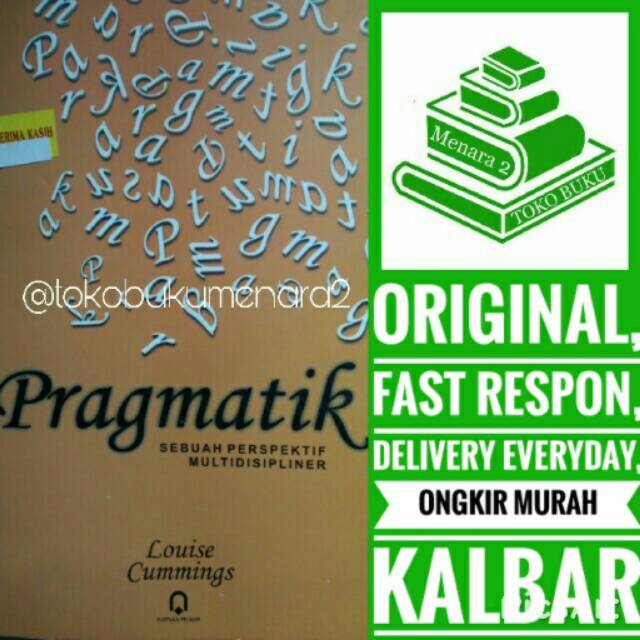 pragmatik sebuah perspektif multidisipliner louise cummings