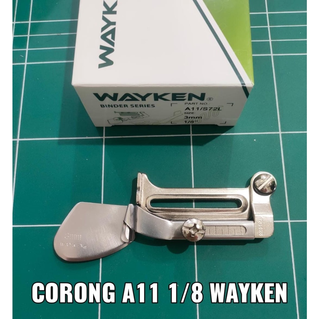 Corong A11 Wayken Hemmer / Lipat Kain - Mesin Jahit Industri