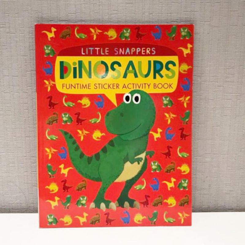 Little Snipper Dinosaurs Funtime Sticker Activity Book