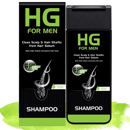 HG Men's Grooming Hair Care Shampoo 200ml - Shampo HG For Men