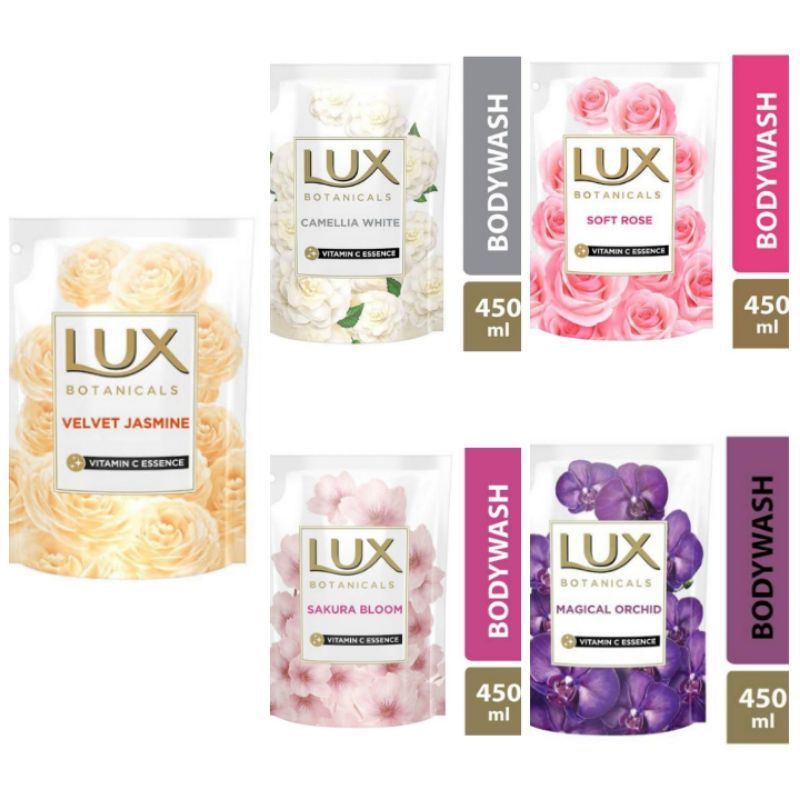 Lux Body Wash Refil 450ml Promo Original 100% ~ Asli