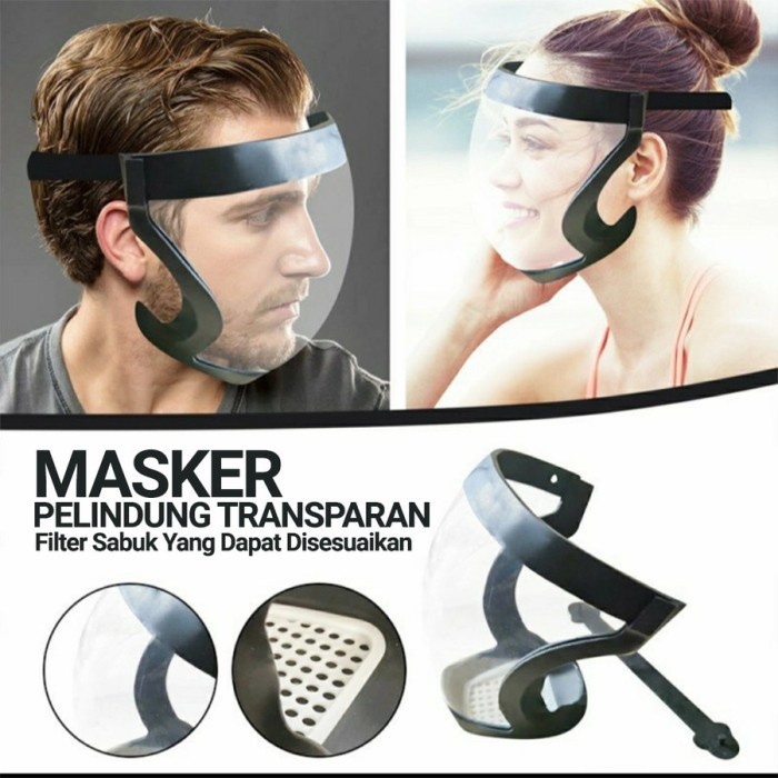 barokah gamis Maskwear Face Shield Pelindung Wajah High Quality chpper