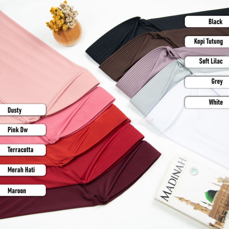 Jilbab Bergo Hamidah Jersey | Bergo Sport Jersey Premium,