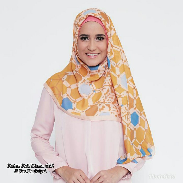 Hijab Kerudung Segi Empat AZALEA Scarf ZOYA Original