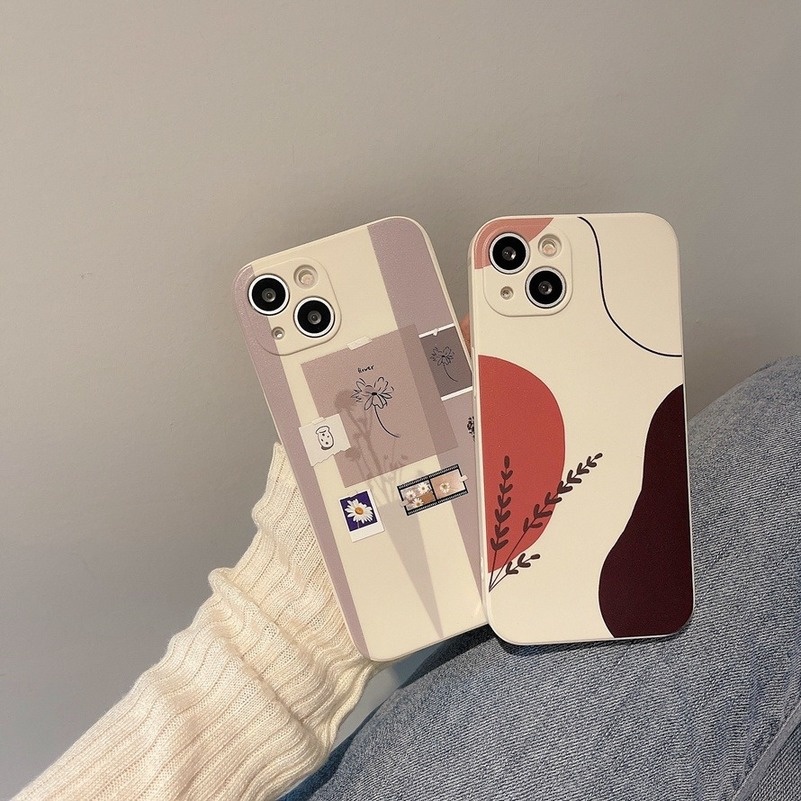 Soft Case Silikon TPU Shockproof Anti Jatuh Untuk iPhone 14 11 12 13 Pro Max Xr X Xs Max Se 2020 7P 8P 7 8 6 6S Plus 13 12 Mini