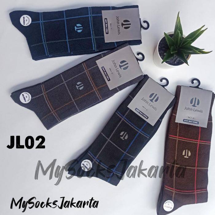 Kaos Kaki Pria Kerja Formal Antibakteri John Lewis MUNDO