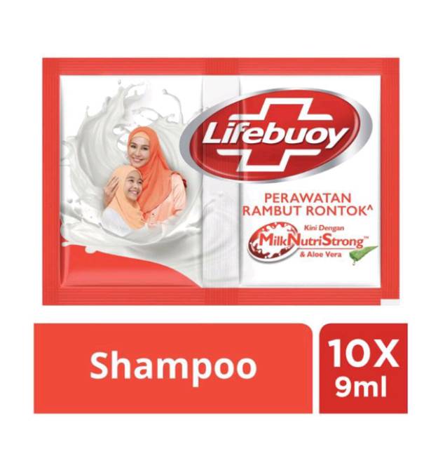 4 sachet Shampo Lifebuoy 9 ml