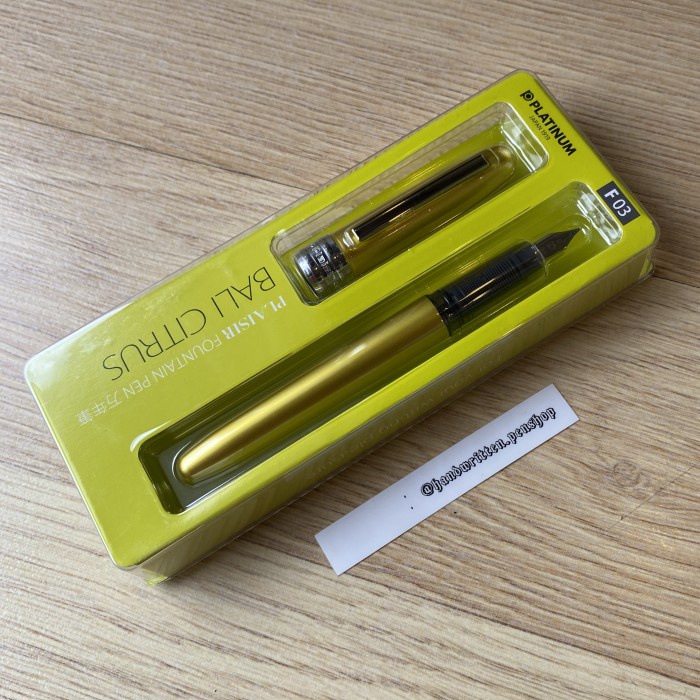 

Eklusif Platinum Plaisir Fountain Pen #Iroshizuku Twsbi Pilot Metropolitan Berkualitas