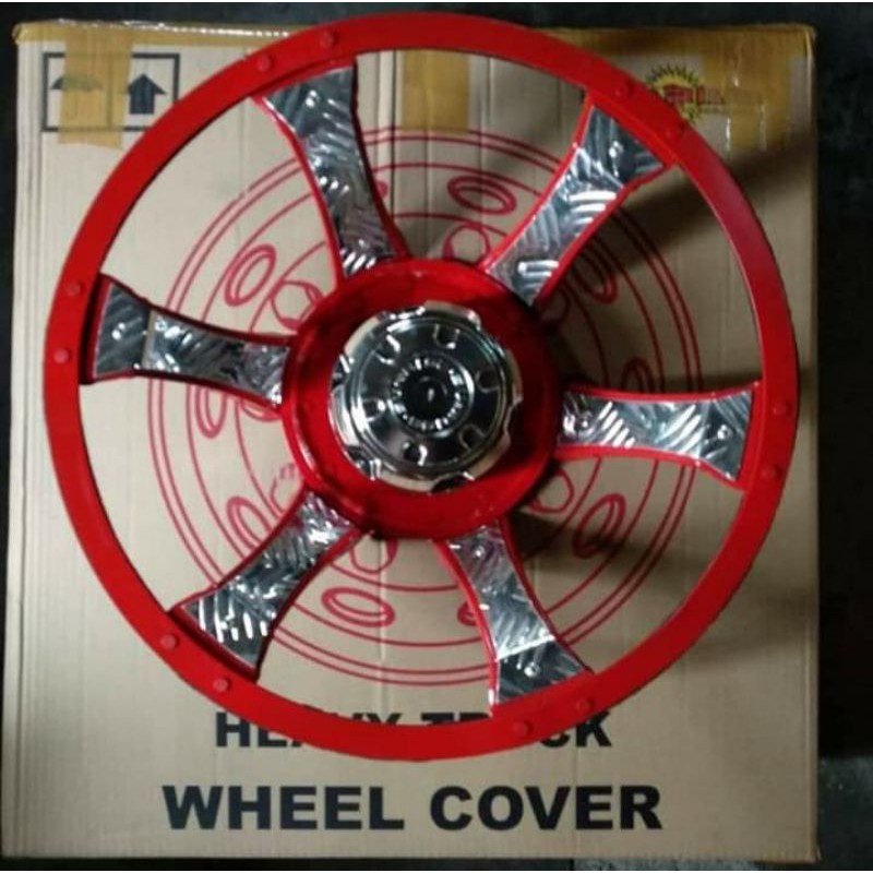 Weldop Truk Ring 16 Model SPIDER Warna Merah Belakang aja (2pcs)