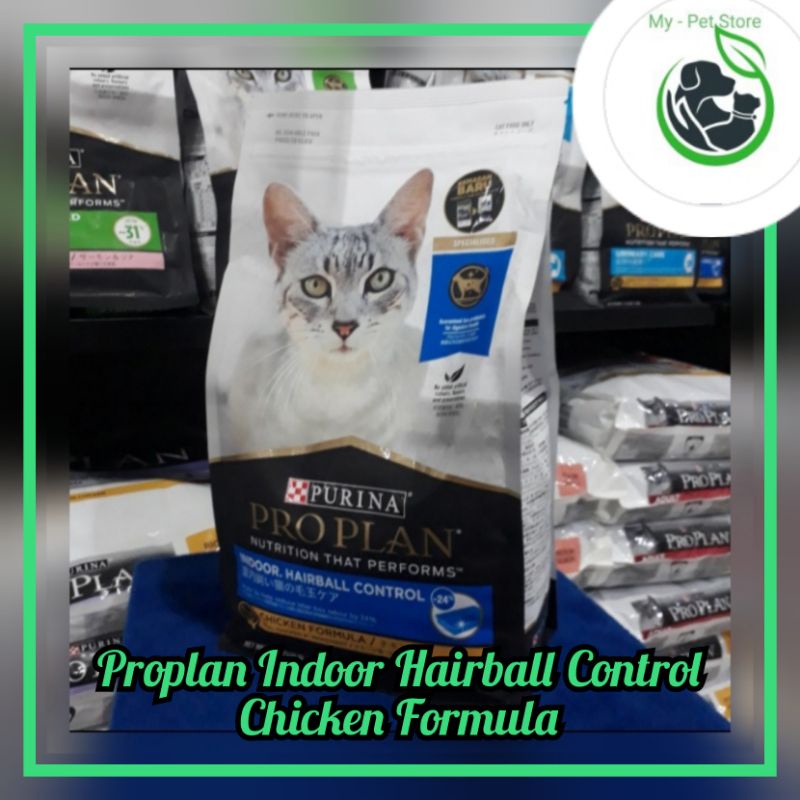 Proplan Cat Indoor Hairball Control 1,5kg Freshpack / Pro plan Indoor / Makanan Kucing Proplan Indoor