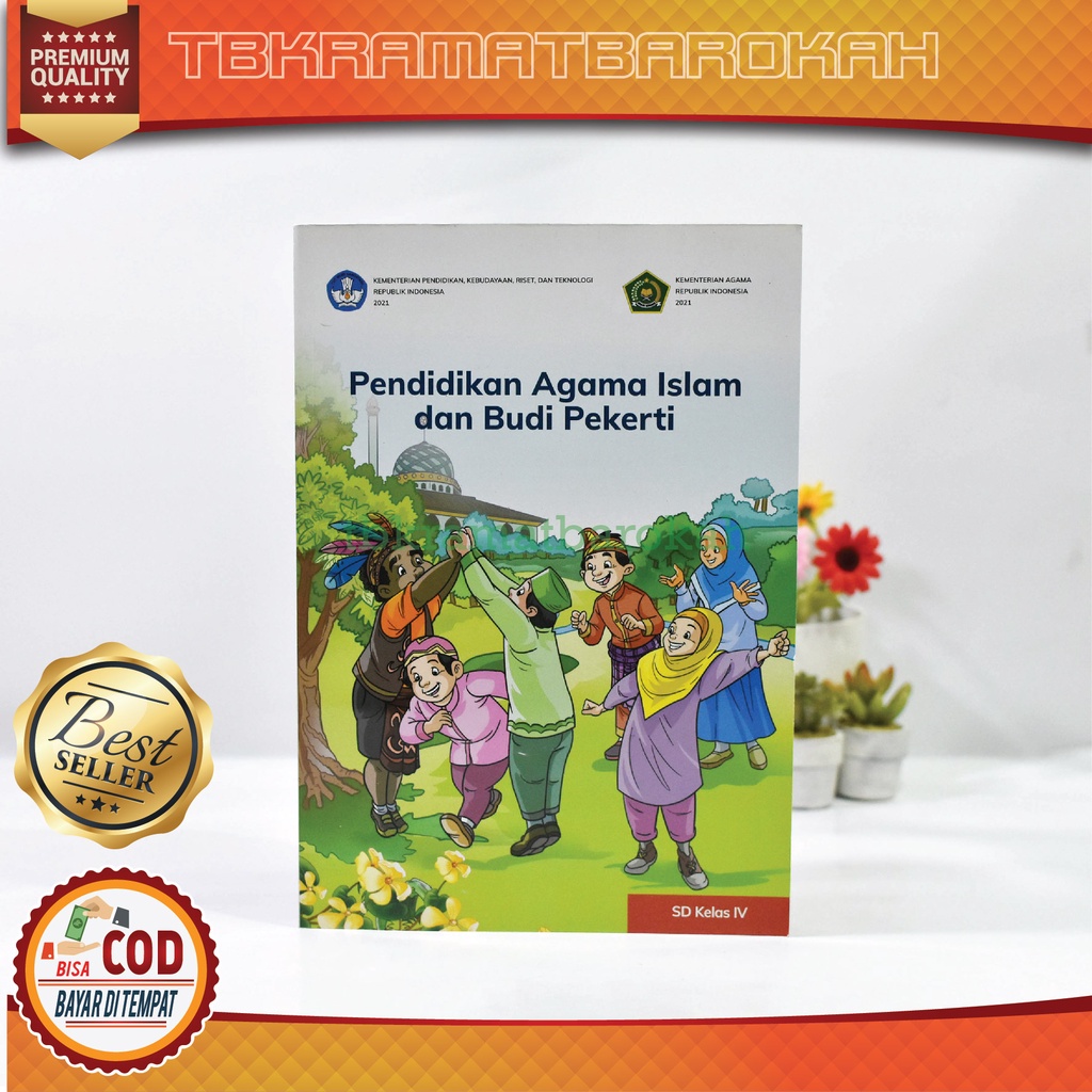Kurikulum Merdeka - Buku Pelajaran Siswa SD Kelas 4 IV Mapel Pendidikan Agama Islam dan Budi Pekerti