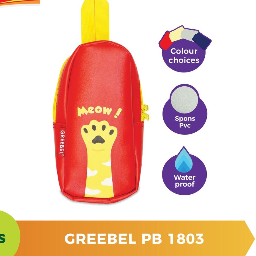 

Terbaik! GREEBEL PENCIL BAG / KOTAK PENSIL 1803