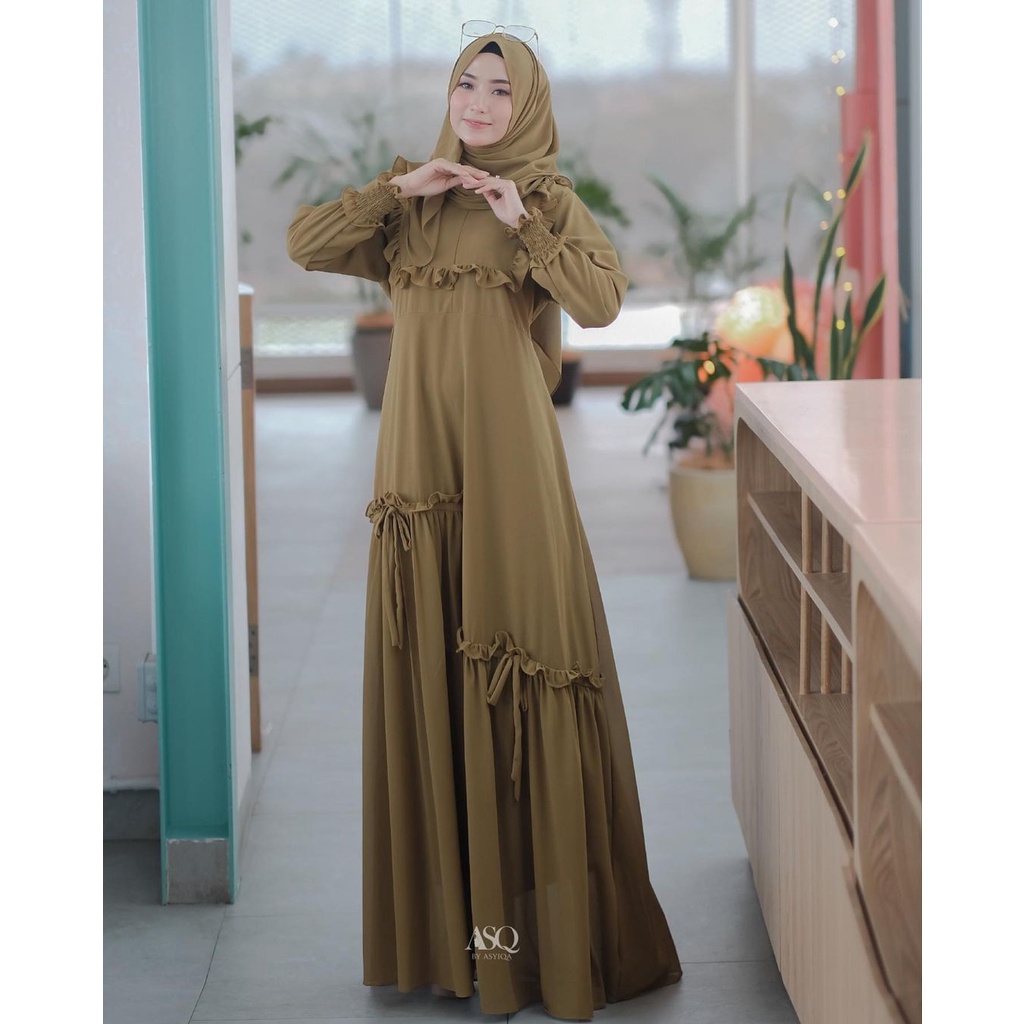 GAMIS CERUTY BABYDOLL POLOS PITA GAMIS SAYR'I  GAMIS KONDANGAN  GAMIS OOTD TERBARU