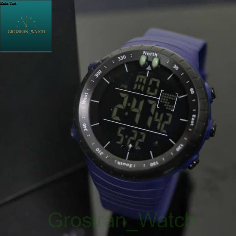 Jam Tangan Pria Sporty Viral Core Digital Strap Rubber [G_W]