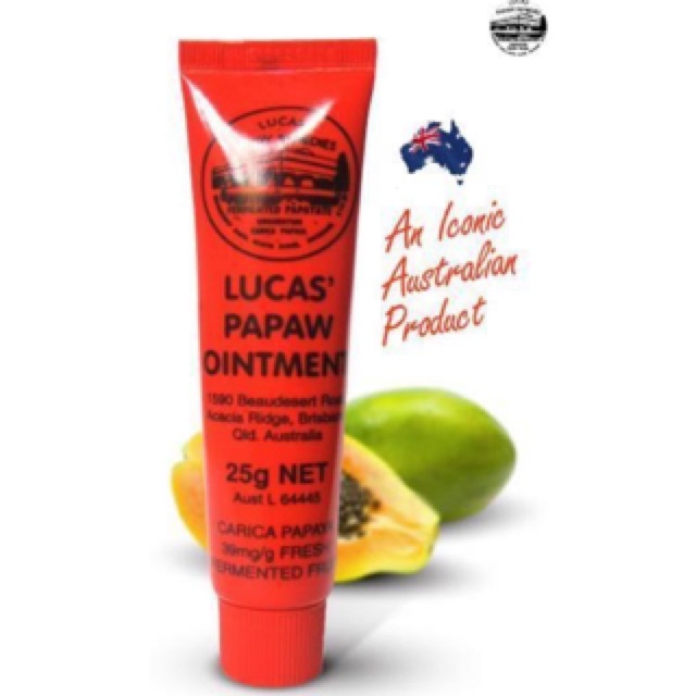 [Original] Lucas Papaw Ointment Tube 25gram Made in Australia