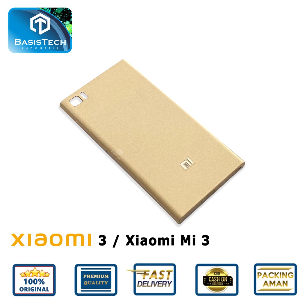 BACK COVER BACKDOOR CASING XIAOMI 3 - XIAOMI Mi 3