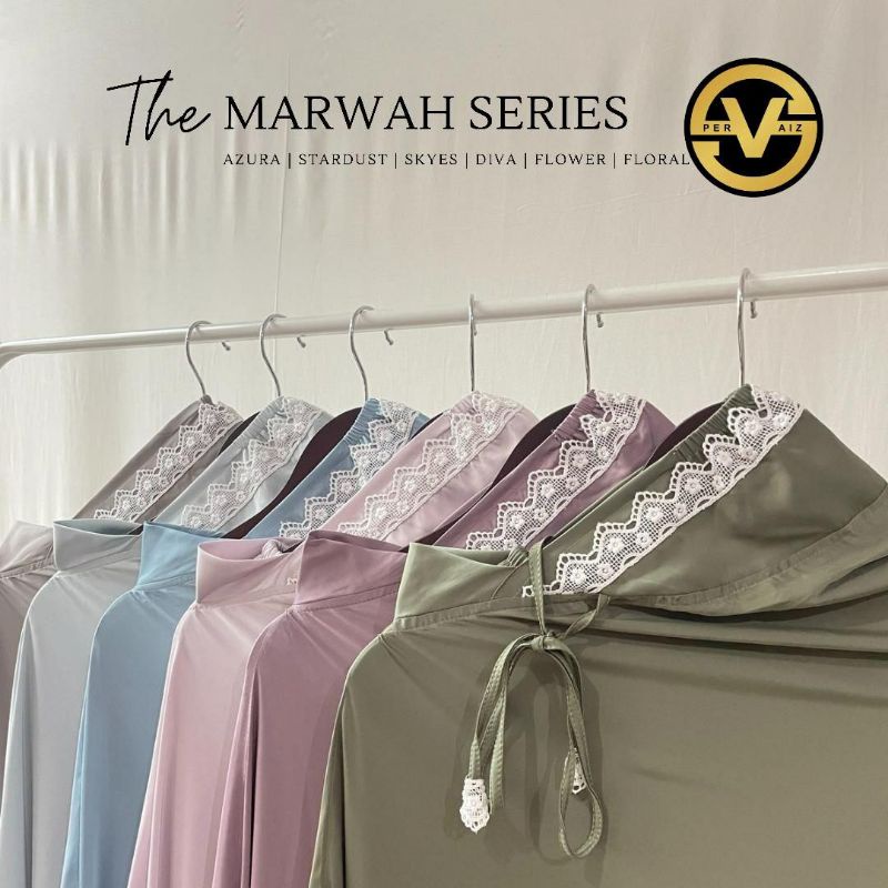READY STOCK  Mukena Silk Premium Marwah series by Pervaiz