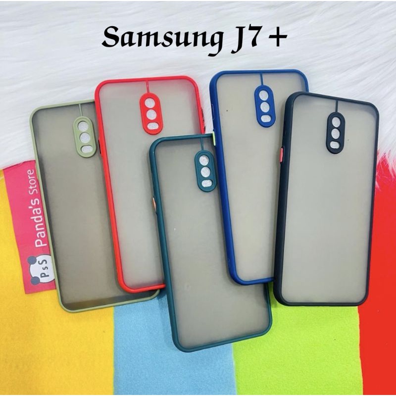 Case Samsung J7 Prime, J7+ My choice Original + Ring Kamera / Pelindung Kamera (PsS)