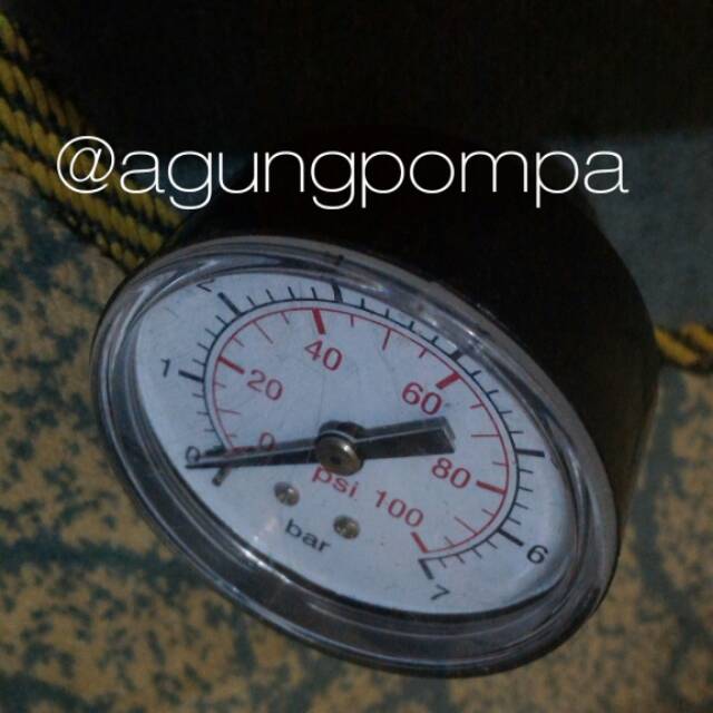 Pressure gauge Meter air Manometer pompa air