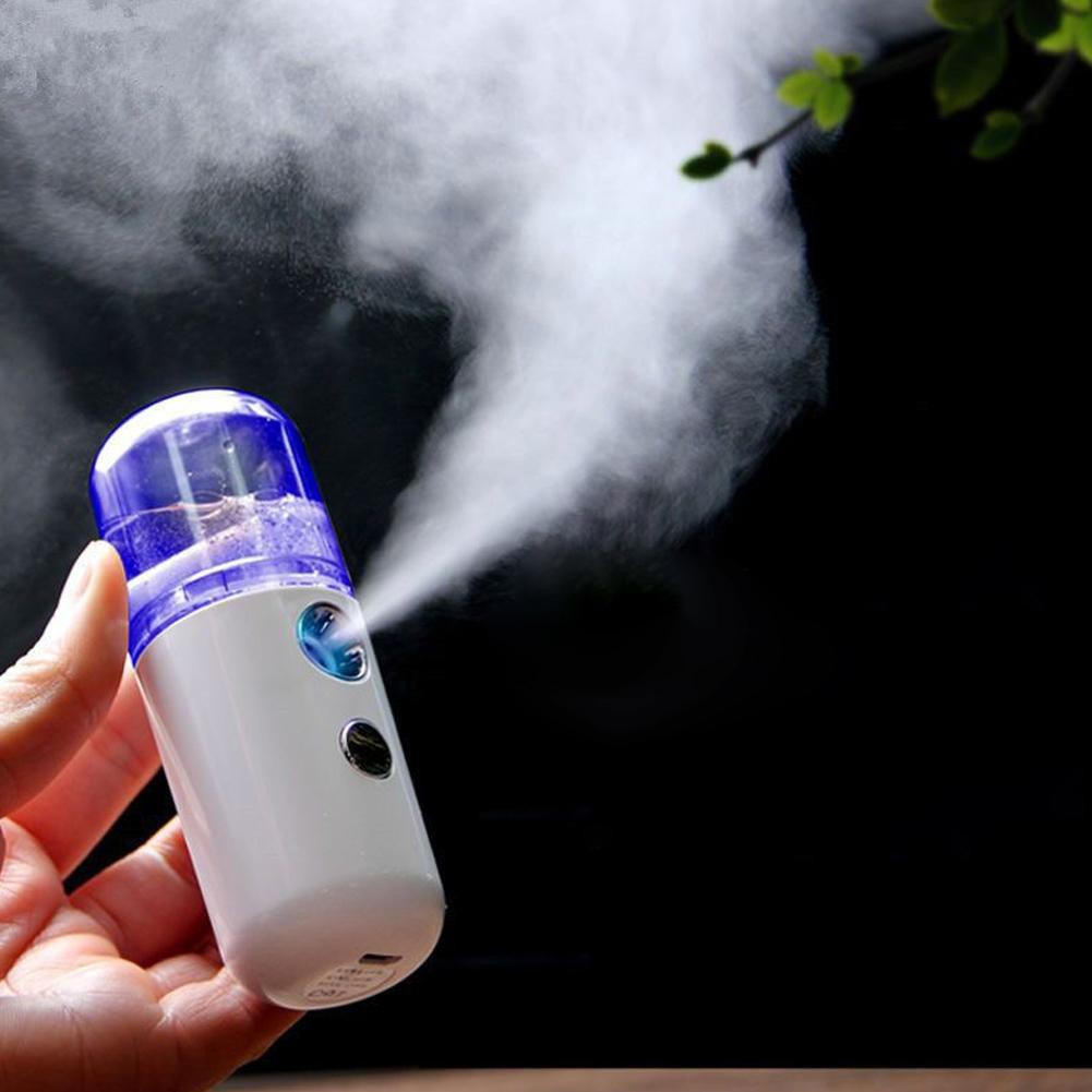 Nano Mist Spray USB Handy Penyemprot muka Pelembab wajah Facial Moisturizing Humidifier