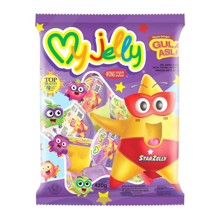 

WONG COCO MY JELLY KONNYAKU 30S 420 GRAM