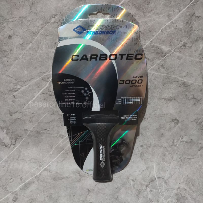 RACKET TENIS MEJA DONIC SCHILDKROT CARBOTEC LEVEL 3000