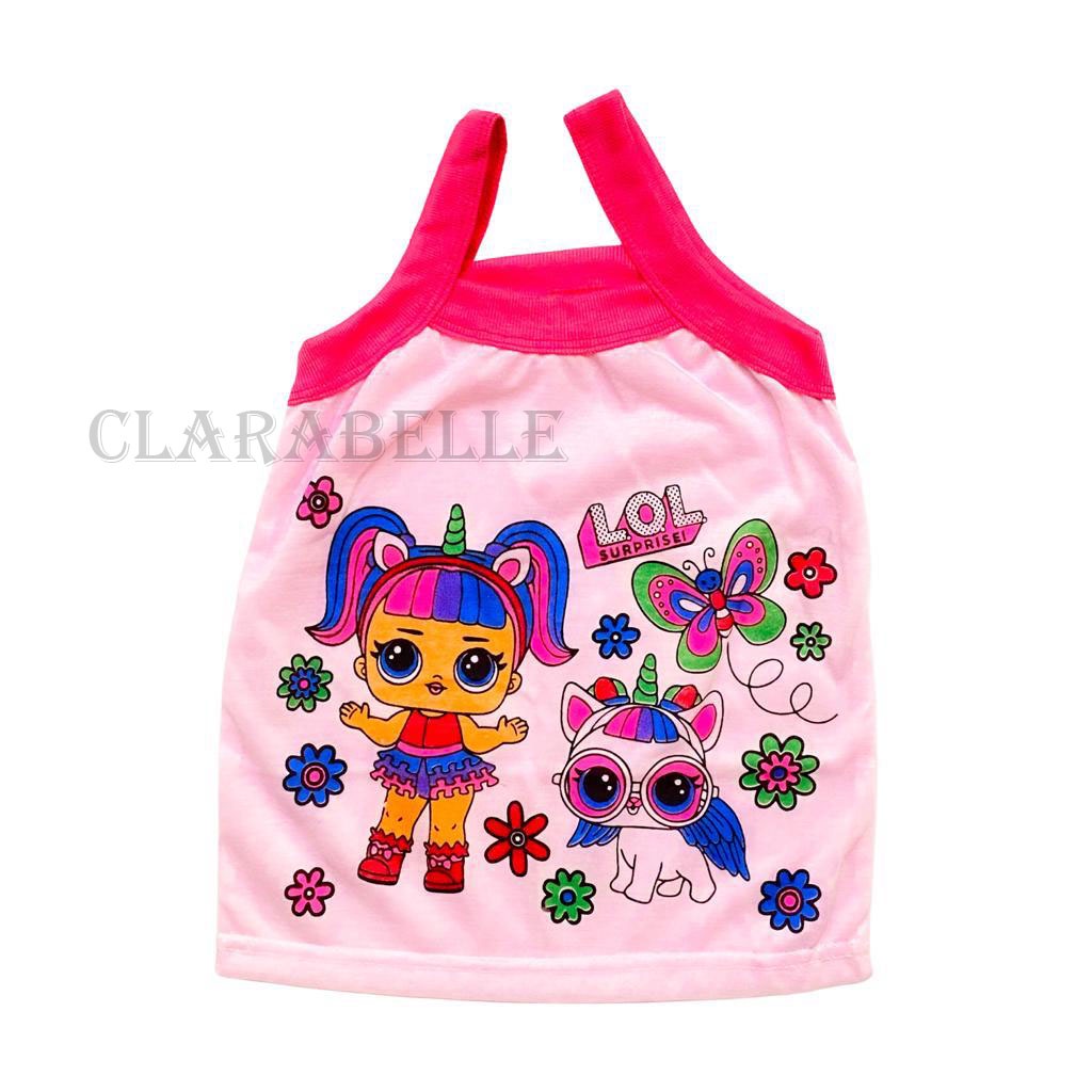 Singlet Kaos Anak Kartun Karakter Motif Lucu LOL