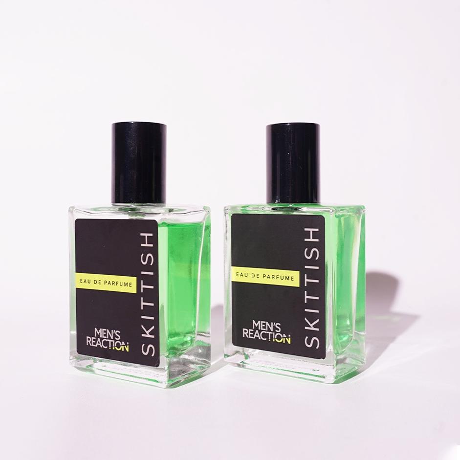 109XSV Parfum Men's Reaction Skittish Parfume Pria Dengan 3 Aroma Sekaligus NH2H