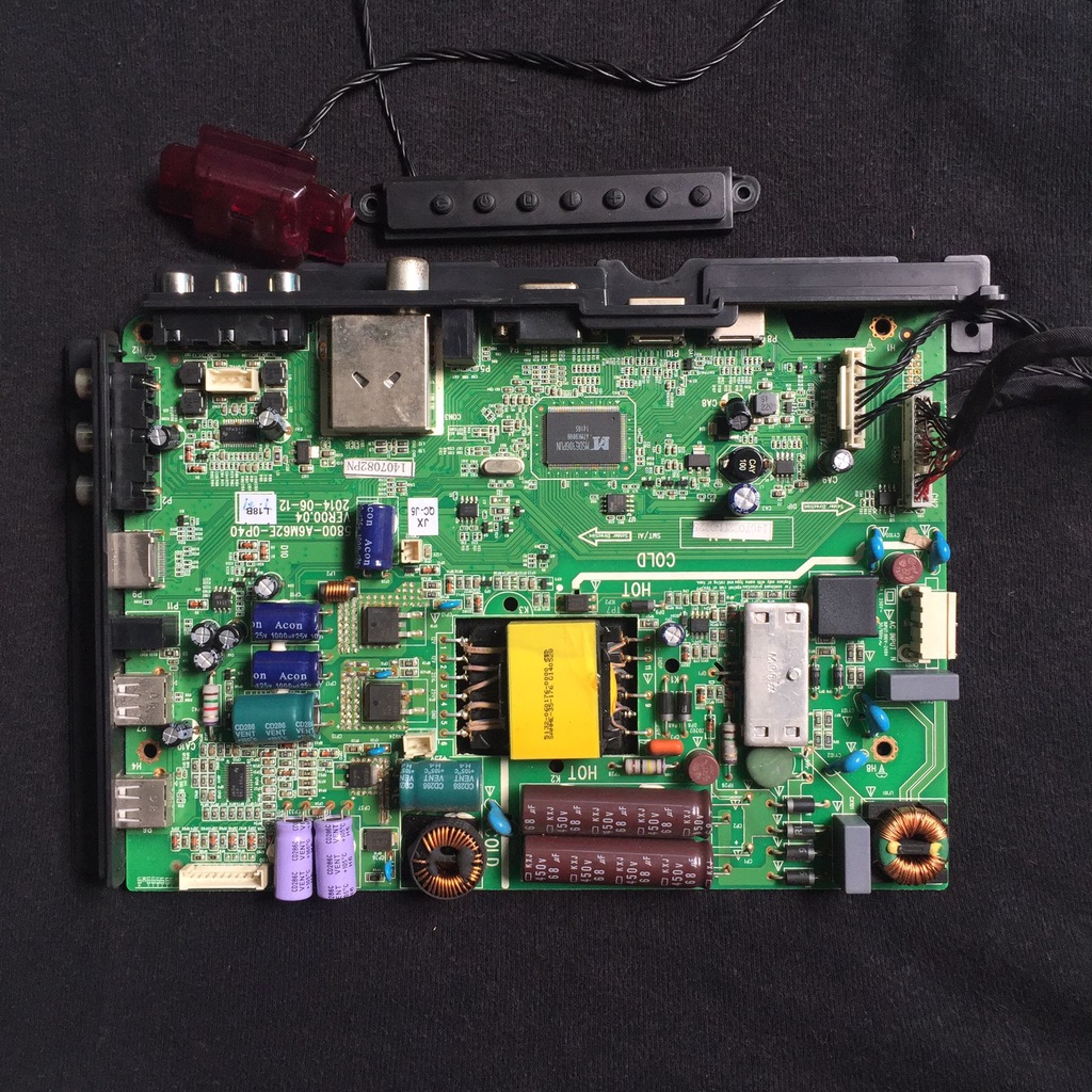 MB - MAINBOARD - MESIN TV COOCAA 32E360 - 32 EE 360 - 32 E - 32E - 32