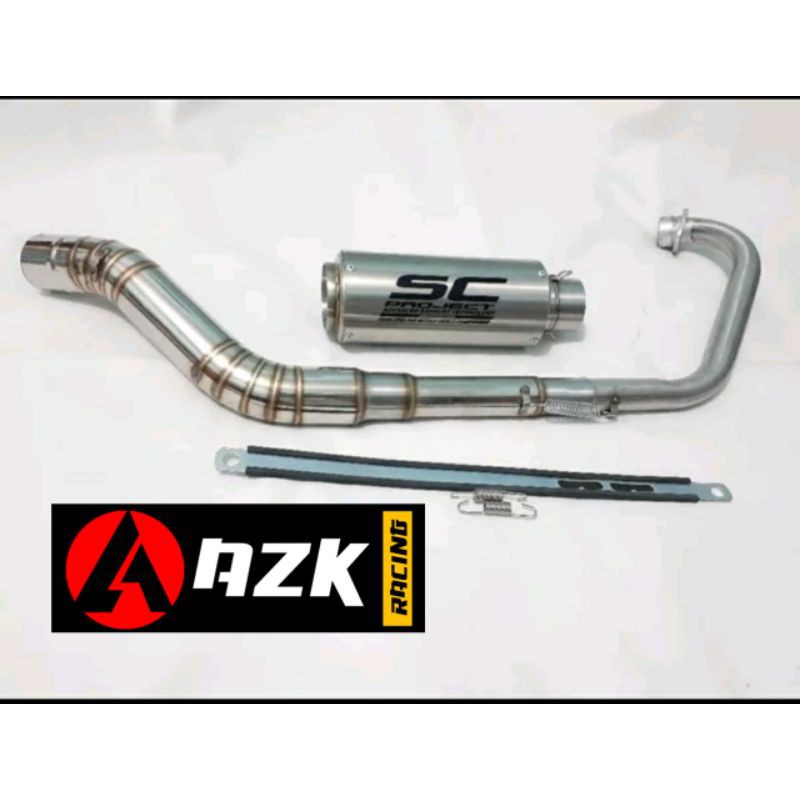 Knalpot SC PROJECT Satria Fu / Raider 150 Carb