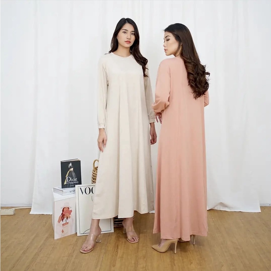 AFI - MC - Naima Oversize Long Dress SOFT SPANDEK