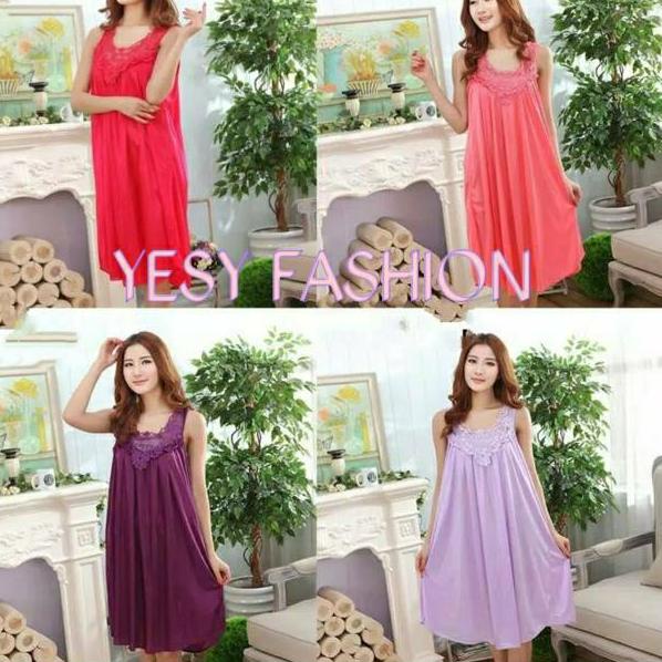 GRT.393353– DASTER JUMBO SATIN BRUKAT ATAS IMPORT WANITA