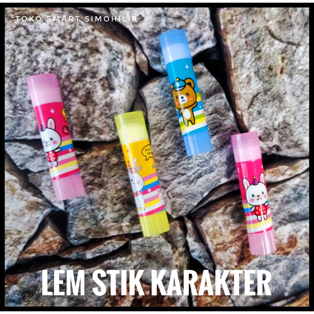 LEM STIK KARAKTER