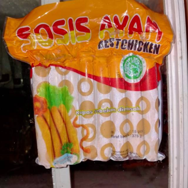 

Best chicken sosis ayam 375gr