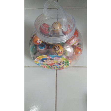 

permen karet viral / bube gum mata globe 1toples 50pcs mix