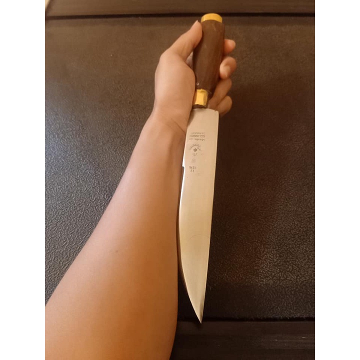 Pisau Baja Tajam Sembelih Cap Garpu Super Tajam