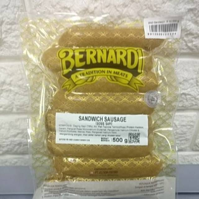 

BERNARDI SOSIS SAPI SANDWICH SAUSAGES 500GR