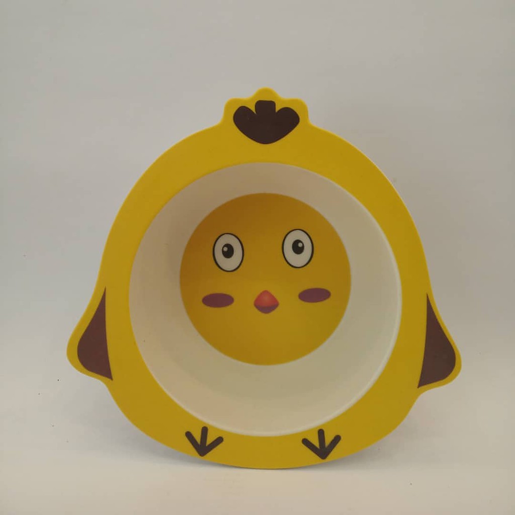 MANGKOK ANAK BAMBOO CHARACTER XY017 CHICKEN.