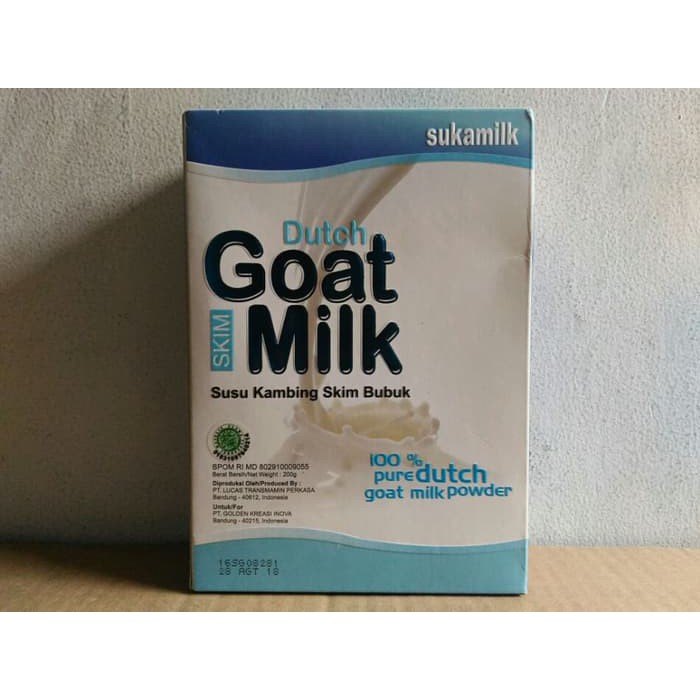 

Sukamilk Skim - Susu Kambing Belanda Murni 100⎕