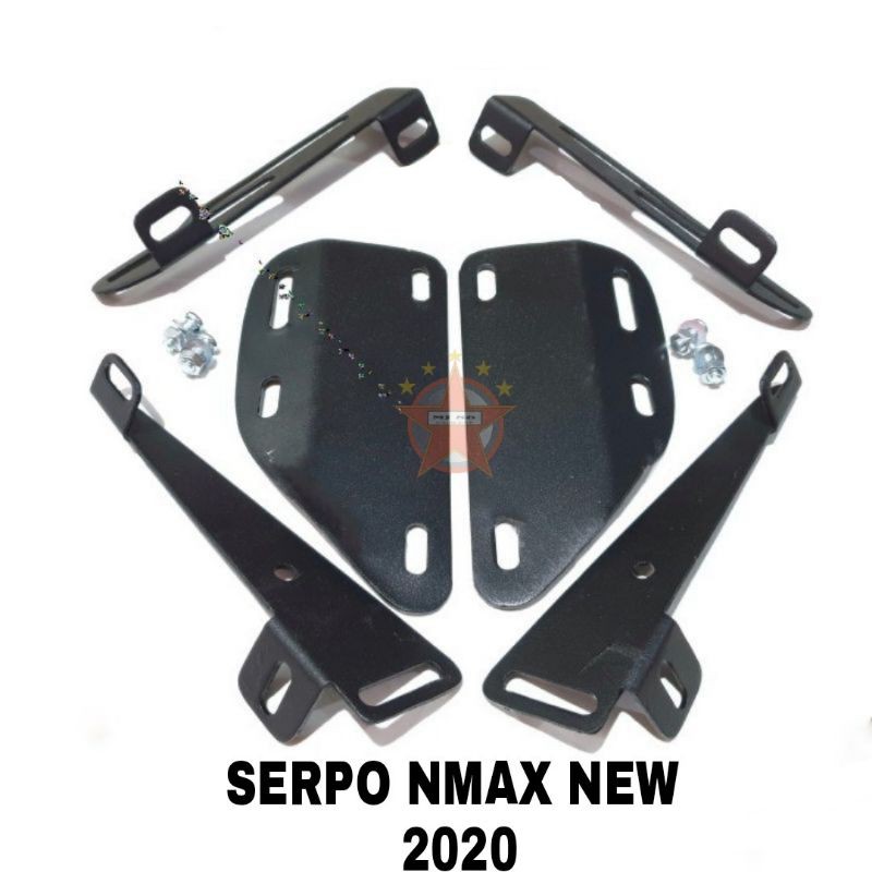 BREKET SERPO NMAX NEW 2020 + ANTI JEBOL / SERPO NMAX NEW / SERPO NMAX