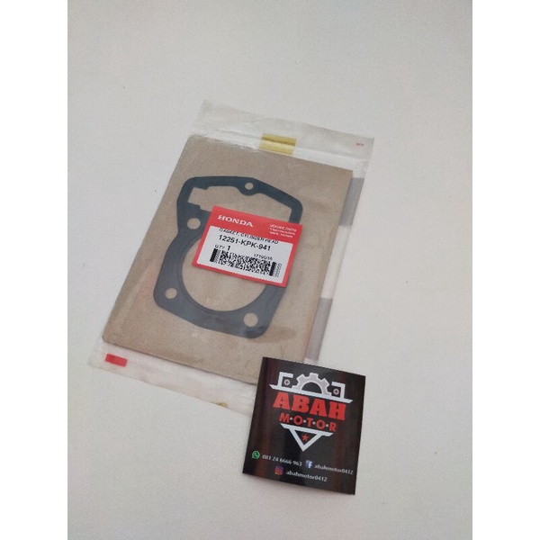 paking cylinder kop paking cylinder head honda phantom