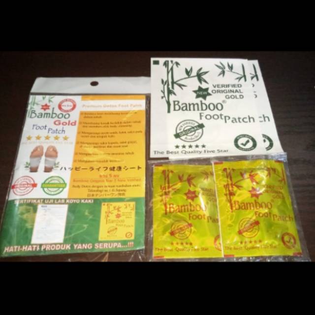 Bamboo foot patch /koyo bamboo