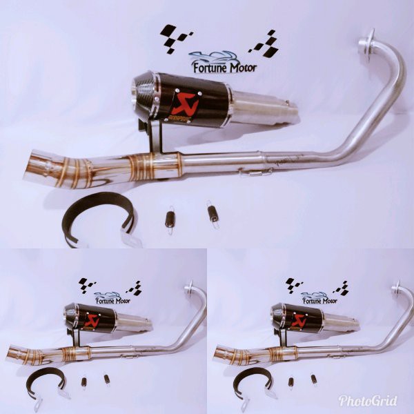 knalpot racing vixion akrapovic gp m1