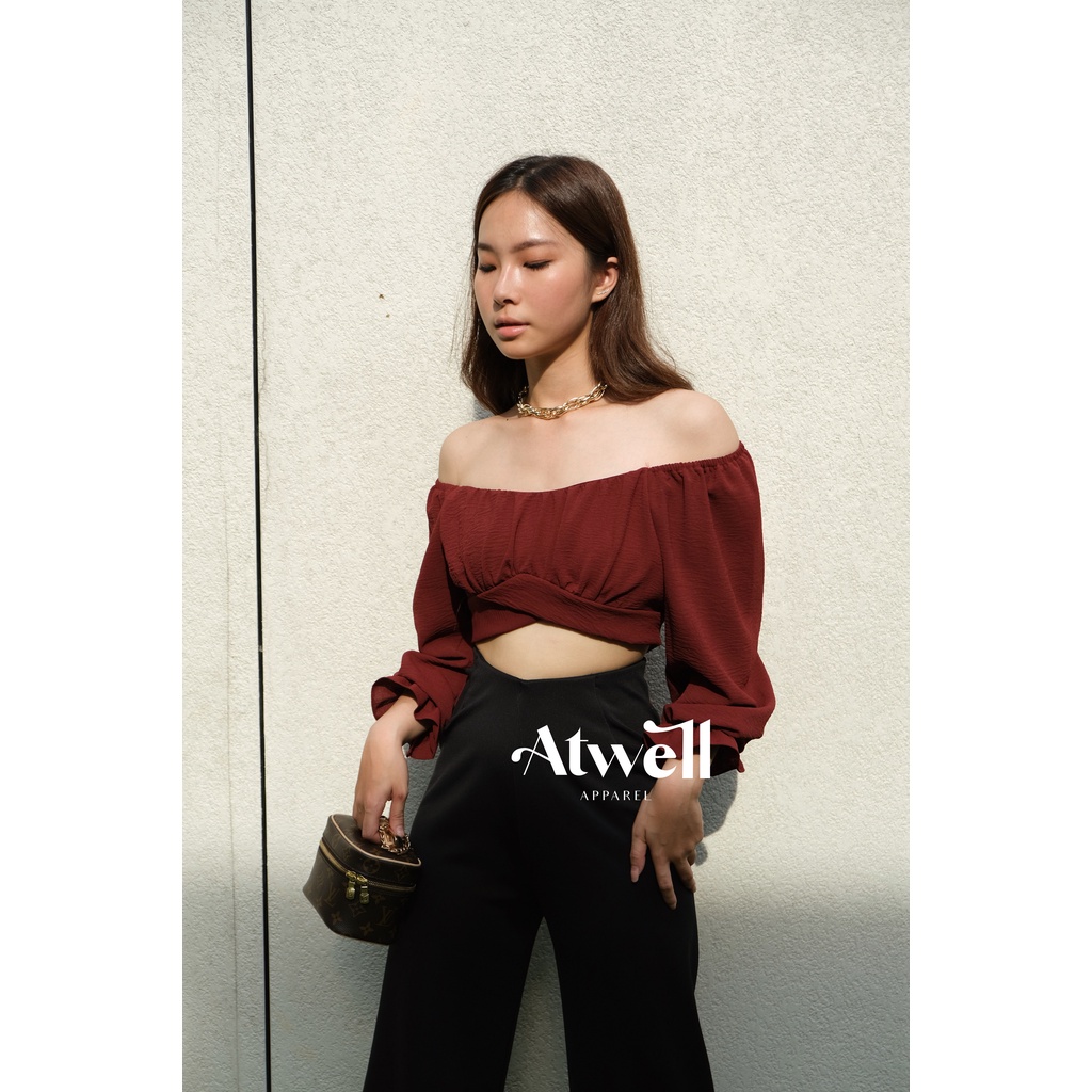 Soleil Long Sleve Crop Top