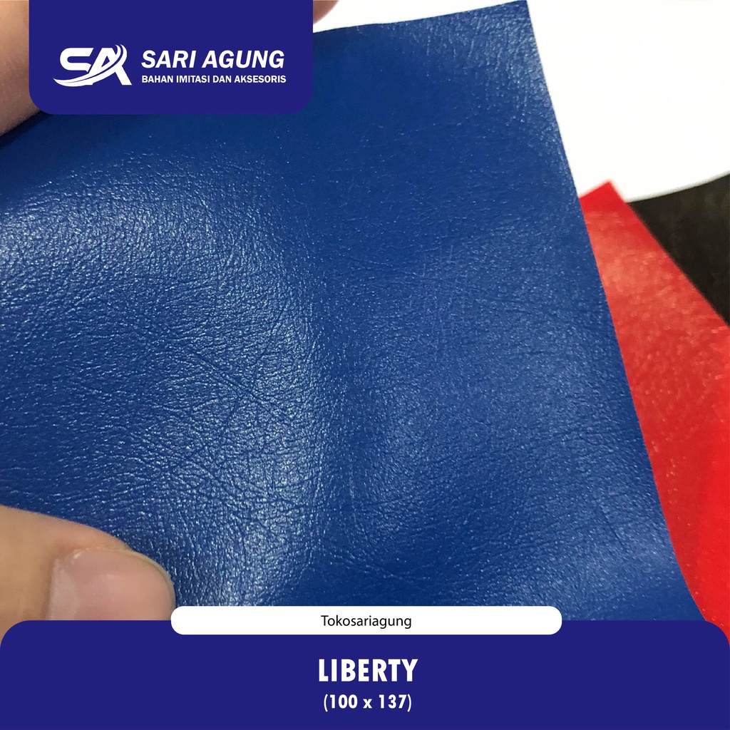LIBERTY (METER) BAHAN KULIT SINTETIS OSCAR UNTUK TAS SANDAL KULIT IMITASI
