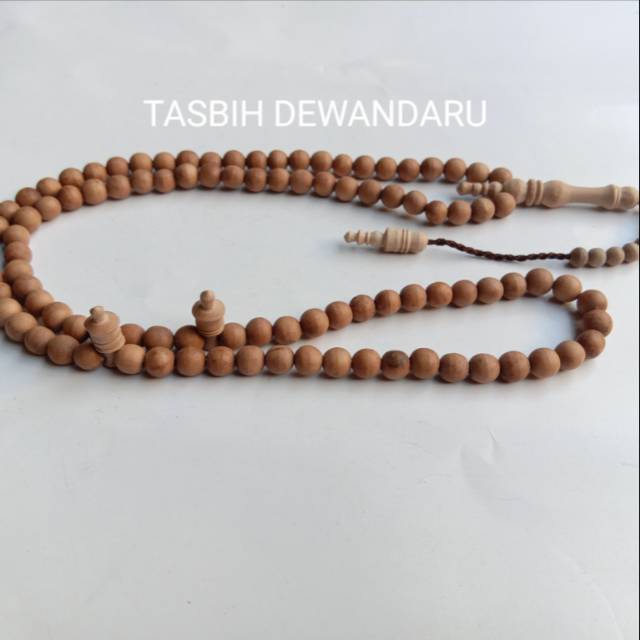 Tasbih Dewandaru Asli 8mm / Tasbih Kayu Dewandaru / Tasbeh Kayu bertuah