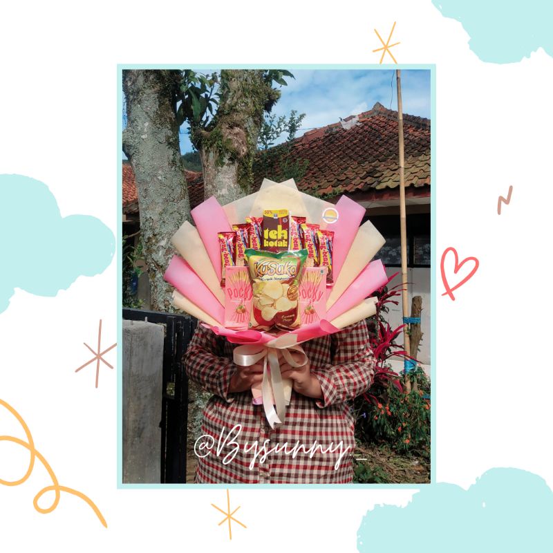 

BUKETSNACK / BOUQUETSNACK / BUKETWISUDA / BUKETENGAGEMENT / KADO ULTAH