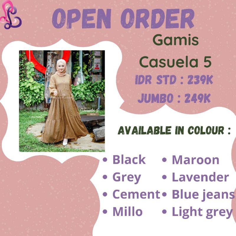 Gamis Casuela 5 by LinaLivia Hijab