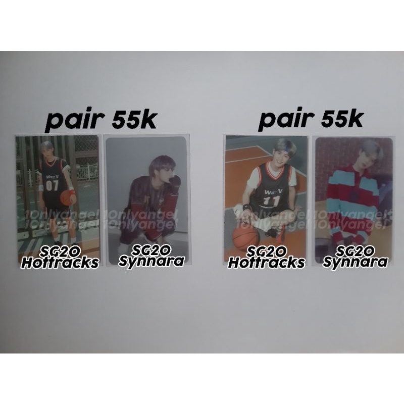 Photocard Benefit Hottracks Synnara SG20 WayV